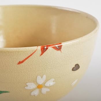 京焼　平安　香泉造　色絵金彩　仁清写雲錦　数茶碗　九客　共箱　V　R6971B Amazon.co.jp: 京焼 平安 香泉造 色絵金彩 仁清写雲錦 数茶碗 九